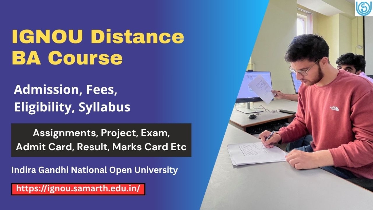 IGNOU Distance BA Course