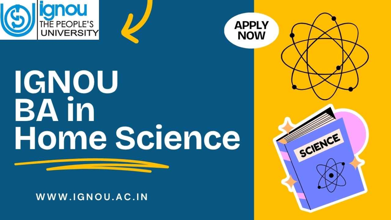 IGNOU BA in Home Science
