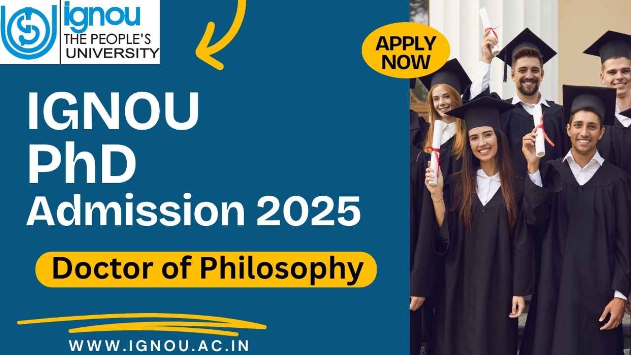 IGNOU PhD Admission 2025